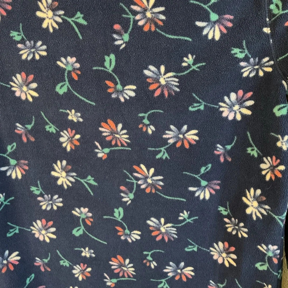 Oshkosh B'gosh Girls Floral Fleece Pullover‎ Size 12 - Picture 6 of 6